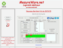 Tablet Screenshot of mesureware.net